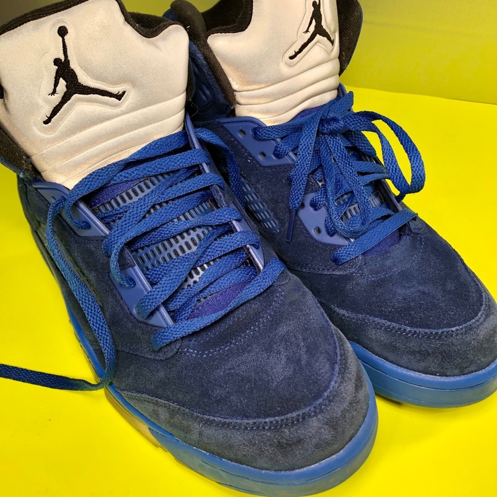 Nike Air Jordan 5V Retro Olympic Obsidian Men 11.5